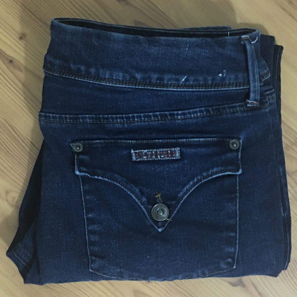Hudson Dark Wash Colin Skinny Jeans Size 30